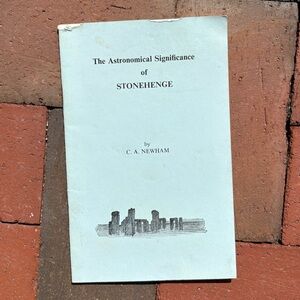 1972 The Astronomical Significance of Stonehenge England Solstice Pagan Druid